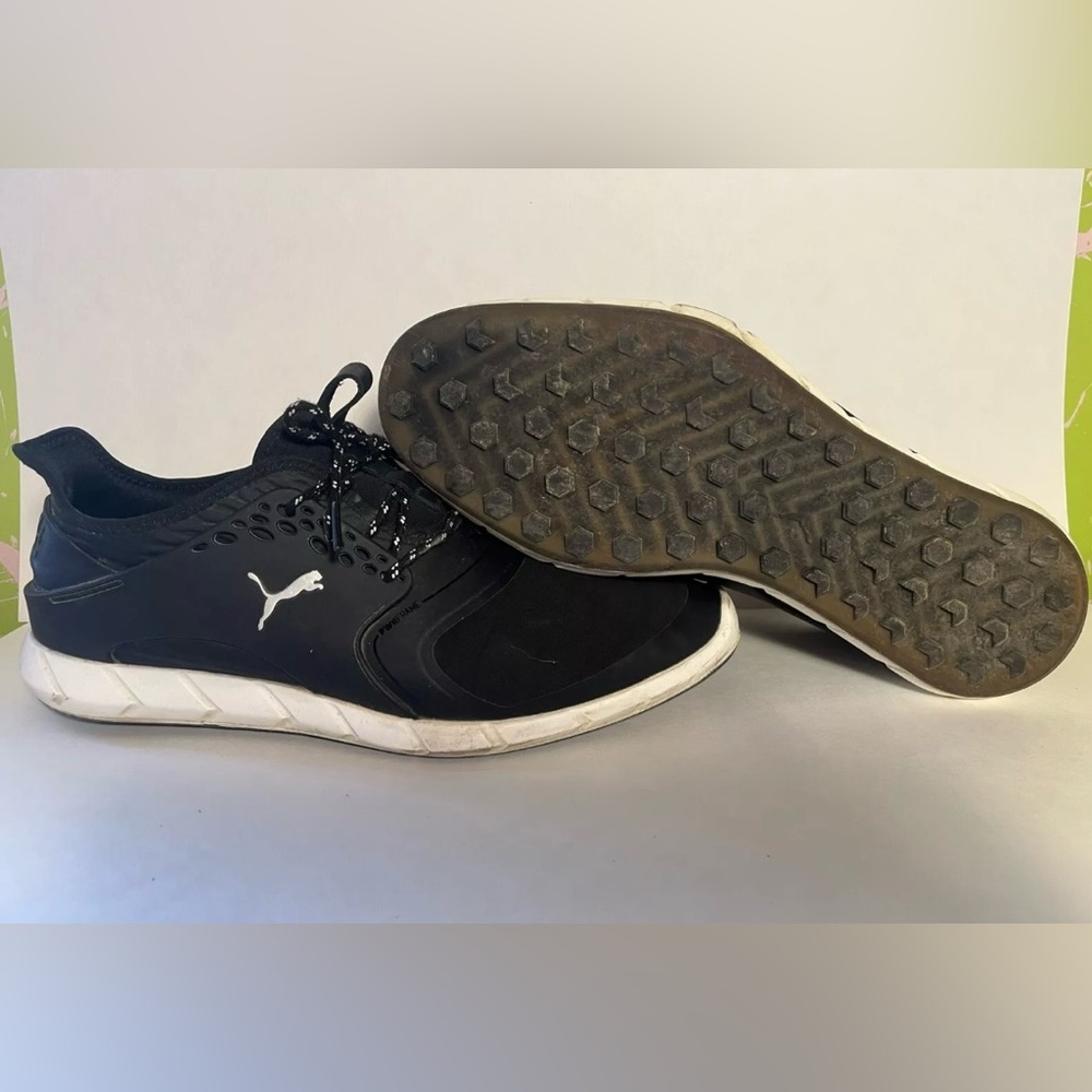 Puma Men's Black Running,ignite golf comfortable shoes Black -Men.Code 190583-02